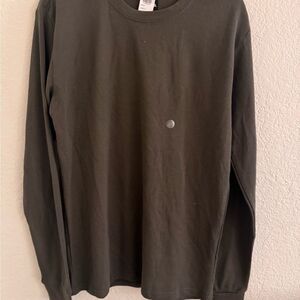 RSQ Men's Olive Green Long Sleeve Shirt